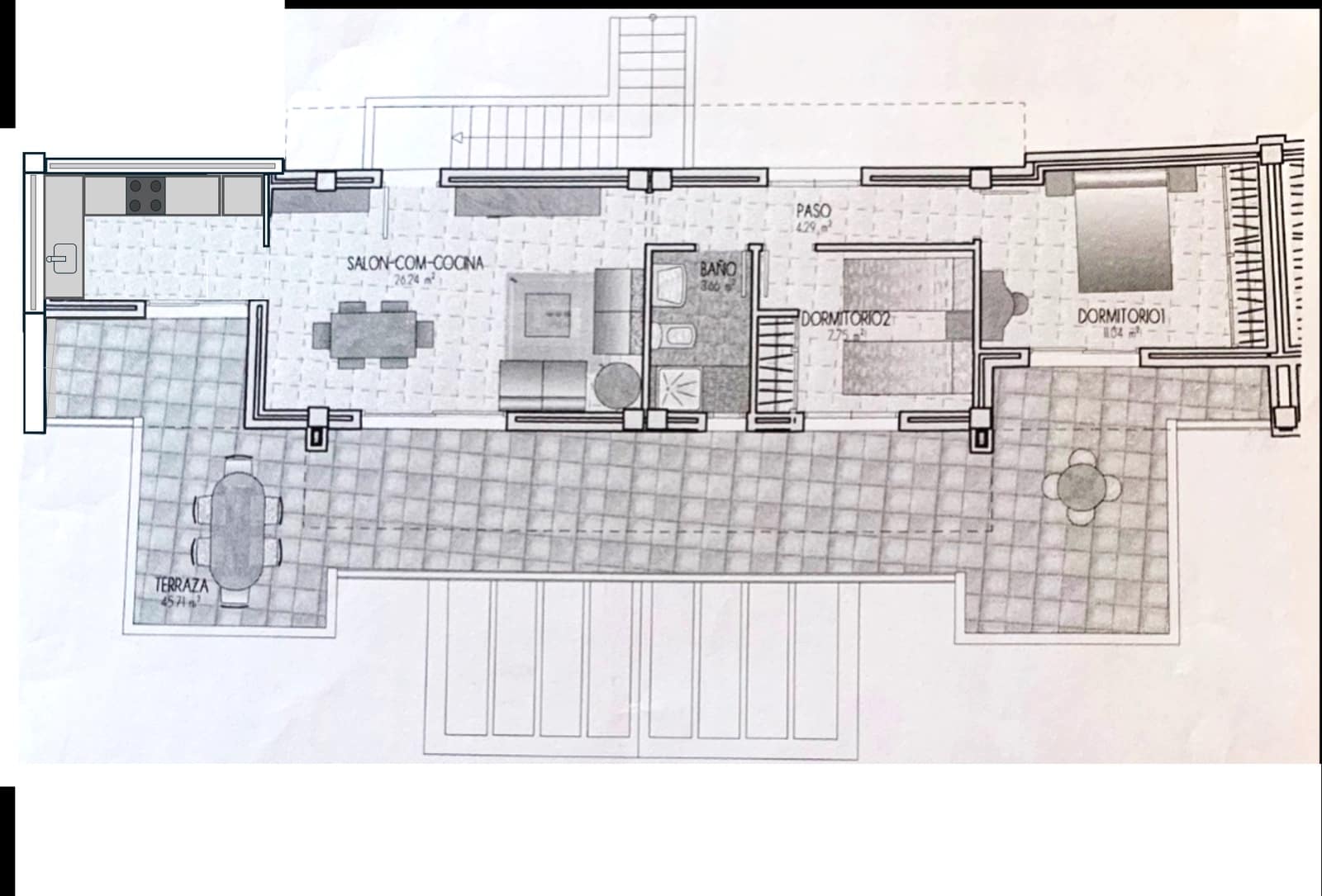 2 soverom Leilighet til salgs i Mazarron med svømmebasseng garasje - € 239 995 (Ref: 9554539)