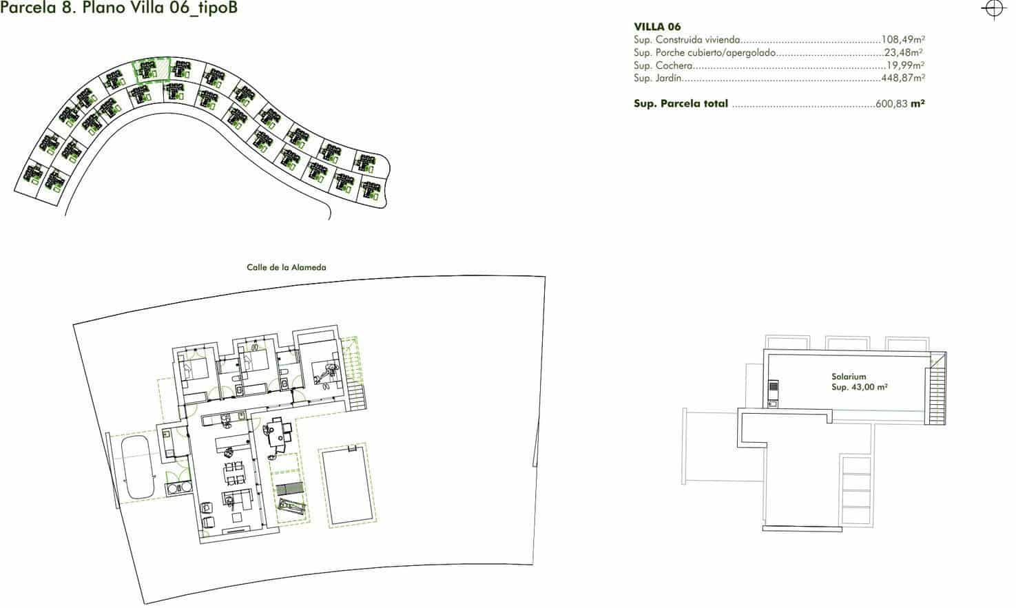 3 chambre Villa/Maison à vendre à Hacienda del Alamo avec piscine garage - 364 900 € (Ref: 9568004)