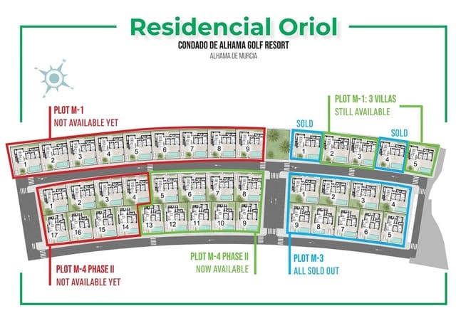 Chalet de 3 habitaciones en Alhama de Murcia en venta con piscina garaje - 335.000 € (Ref: 9570579)