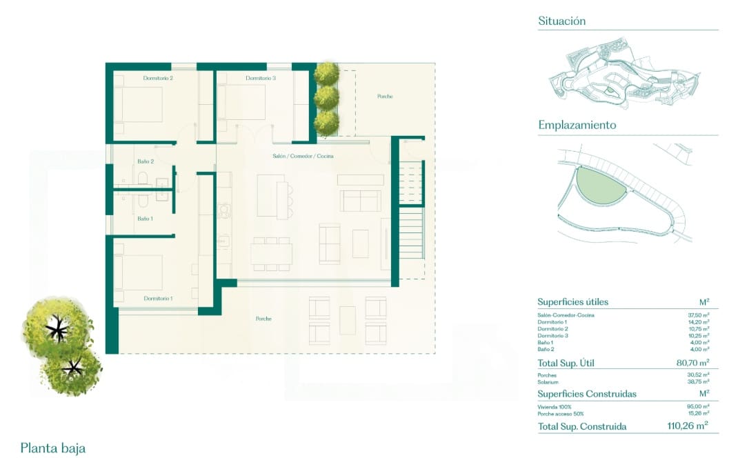 3 sovrum Villa till salu i Fuente Alamo de Murcia med pool garage - 339 500 € (Ref: 9570581)