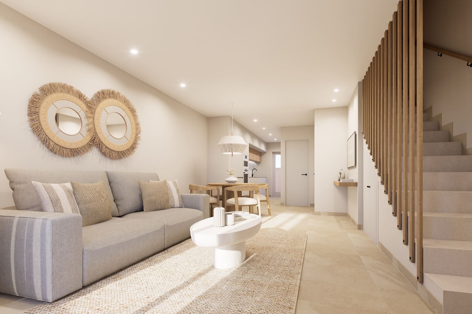 3 sovrum Semi-fristående Villa till salu i Pilar de la Horadada med pool garage - 309 900 € (Ref: 9575629)