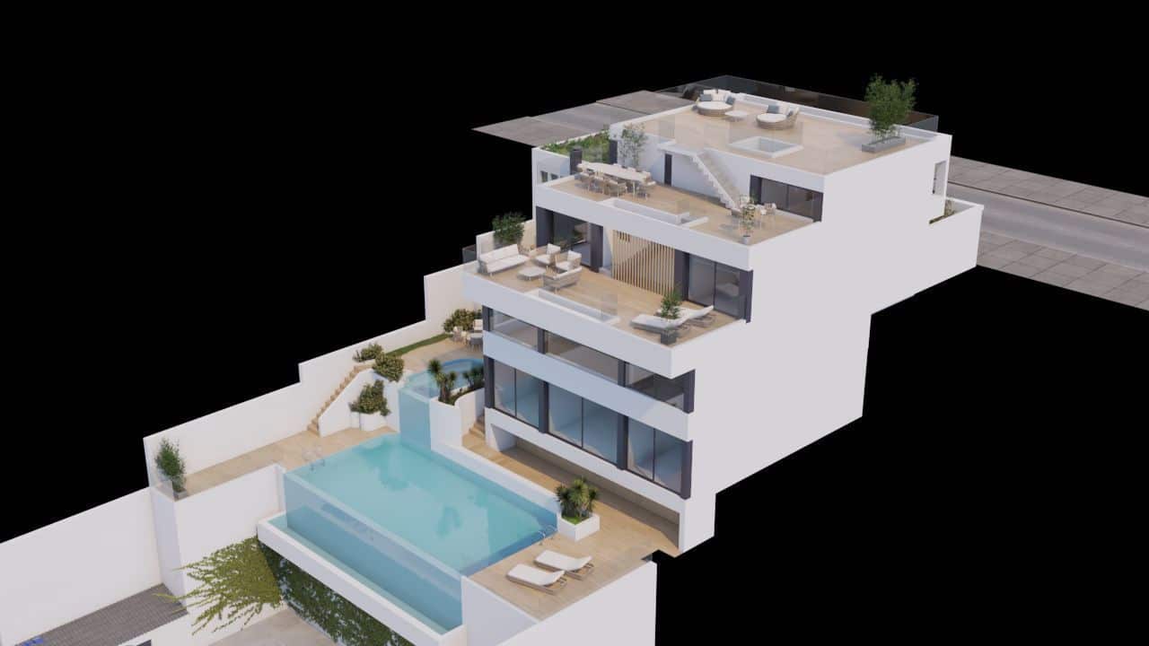 6 sovrum Villa till salu i Puerto de Mazarron med pool garage - 1 700 000 € (Ref: 9598649)