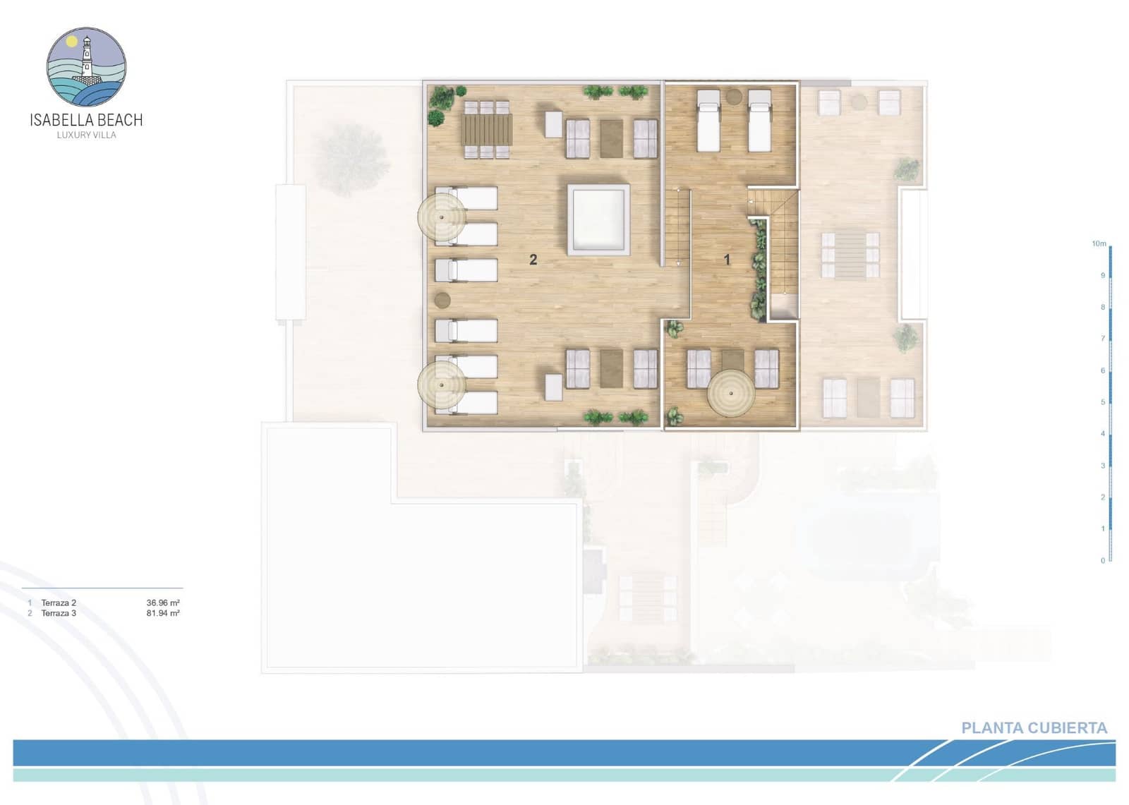 6 sovrum Villa till salu i Puerto de Mazarron med pool garage - 1 700 000 € (Ref: 9598649)