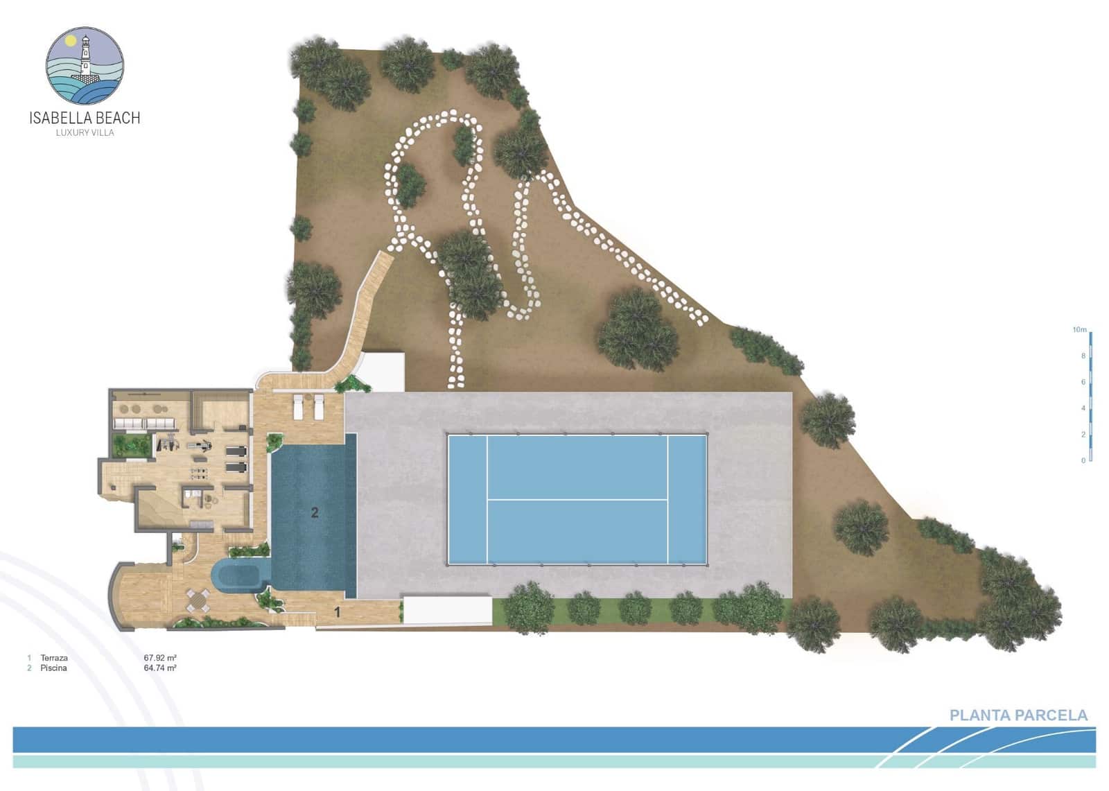 6 sovrum Villa till salu i Puerto de Mazarron med pool garage - 1 700 000 € (Ref: 9598649)