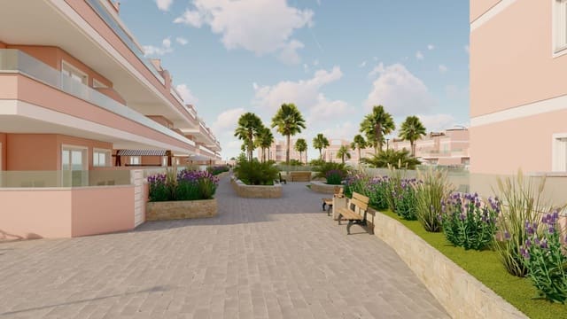 3 chambre Villa/Maison Semi-Mitoyenne à vendre à Pilar de la Horadada ciudad, Pilar de la Horadada avec piscine - 304 900 € (Ref: 9676740)