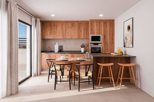 2 soveværelse Bungalow til salg i Fuente Alamo de Murcia med garage - € 175.790 (Ref: 9679439)