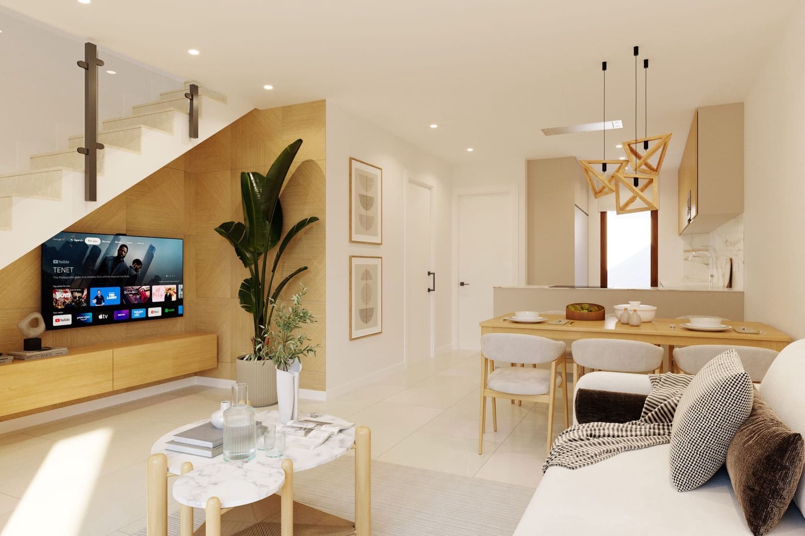 3 chambre Villa/Maison Semi-Mitoyenne à vendre à Orihuela Costa avec piscine - 339 000 € (Ref: 9719441)