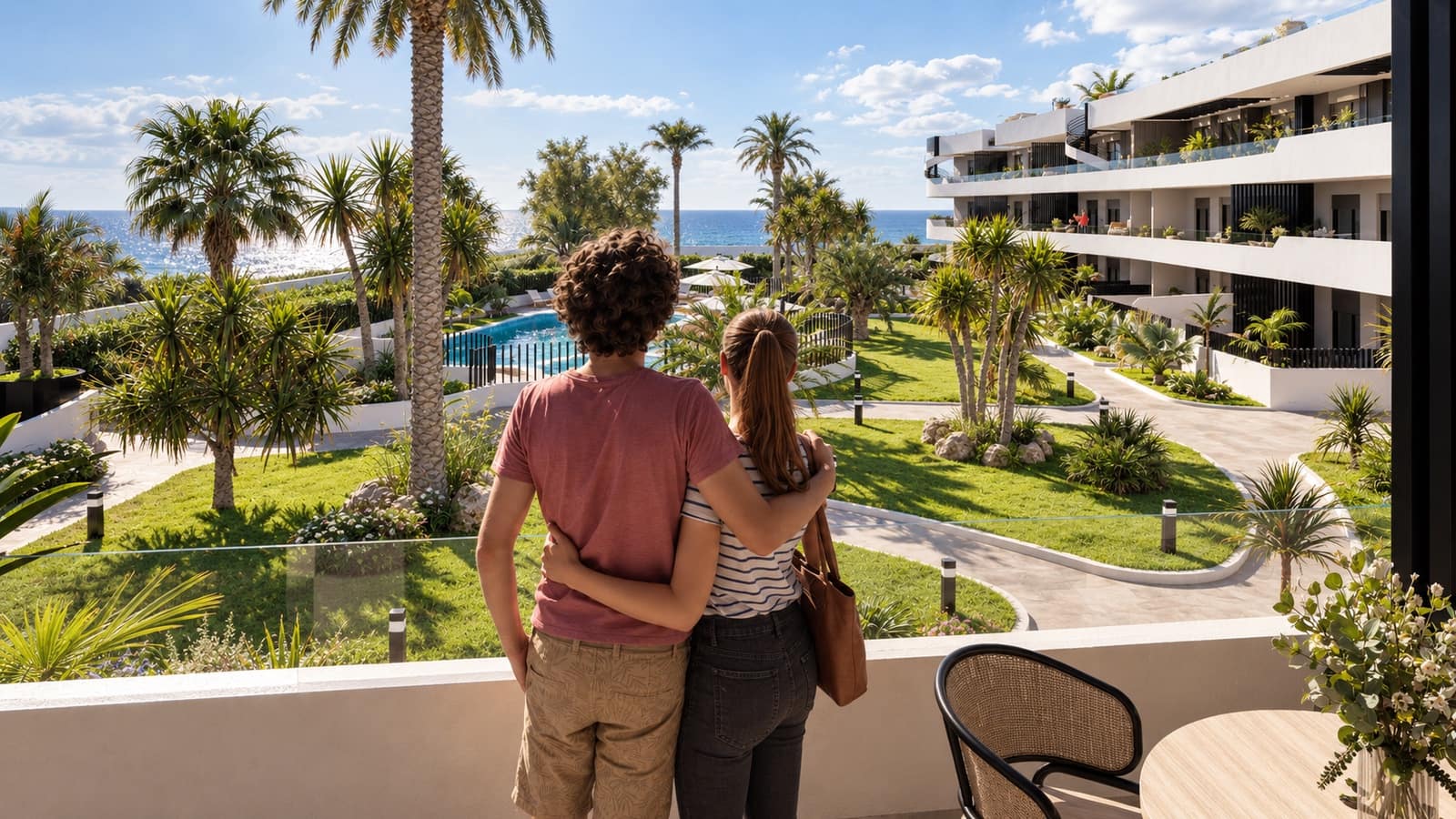 Apartamento de 2 habitaciones en Los Alcázares en venta con piscina garaje - 278.900 € (Ref: 9731658)