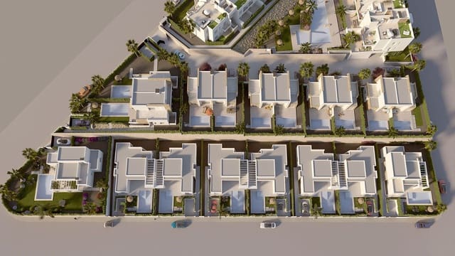 3 soveværelse Semi-Rækkehus til salg i Algorfa med swimmingpool garage - € 495.000 (Ref: 9780110)