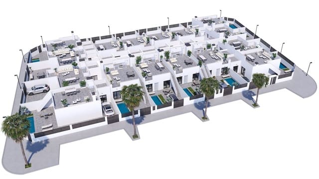 Pareado de 2 habitaciones en Roldan, Torre-Pacheco en venta con piscina garaje - 268.900 € (Ref: 9794049)