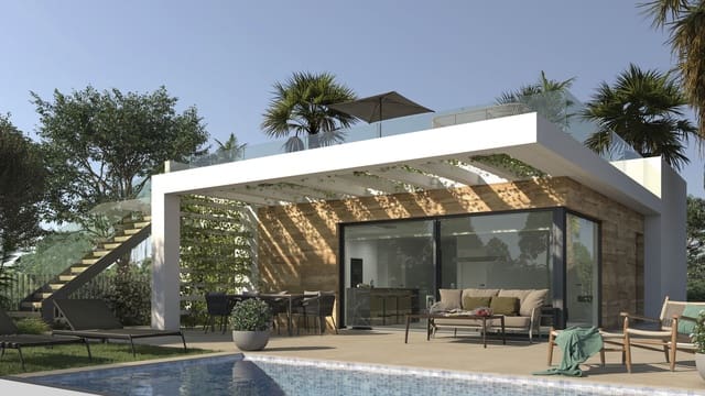4 slaapkamer Villa te koop in Las Lomas de Rame - Bahía Bella, Los Alcázares met zwembad garage - € 695.000 (Ref: 9794054)