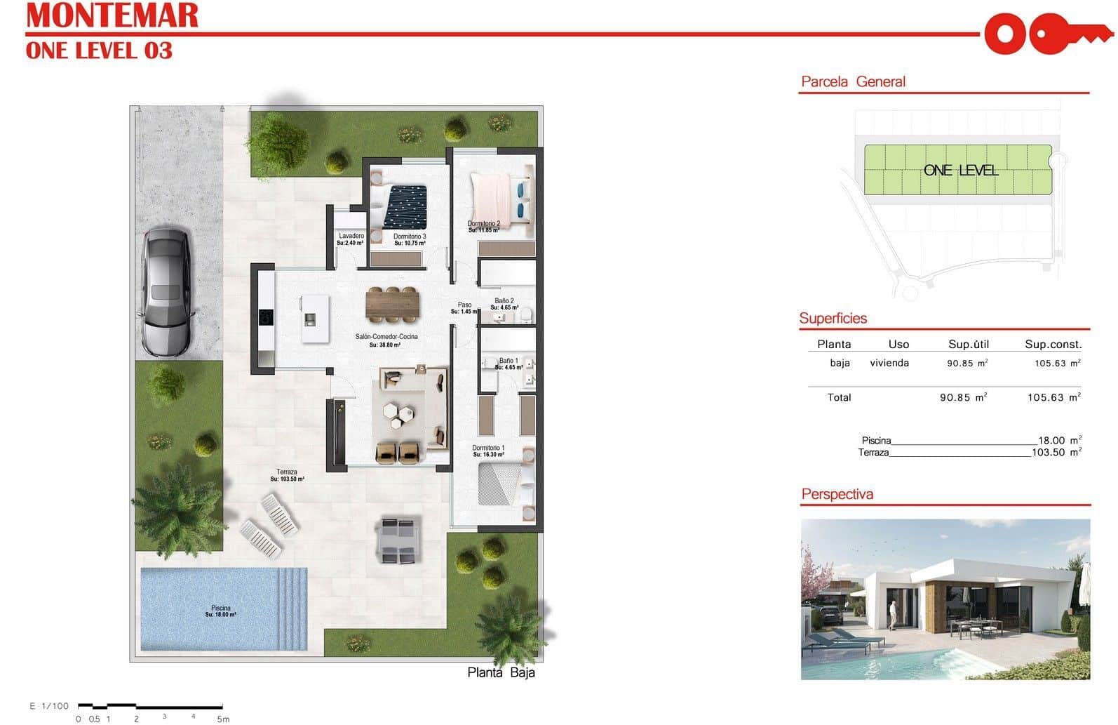 3 Zimmer Villa zu verkaufen in Banos y Mendigo mit Pool Garage - 389.900 € (Ref: 9806051)