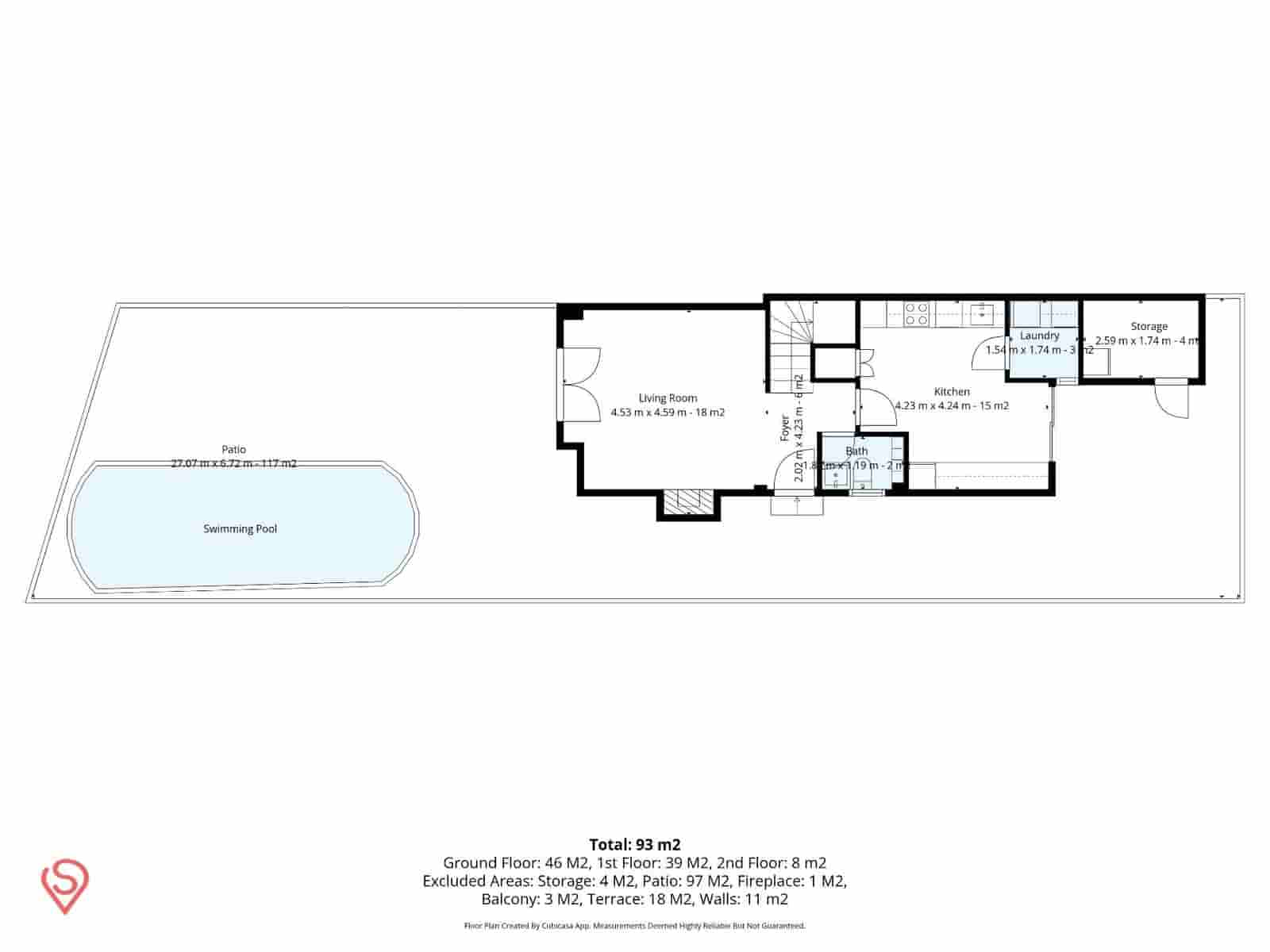 3 chambre Villa/Maison à vendre à Puerto de Mazarron avec piscine garage - 299 000 € (Ref: 9816972)