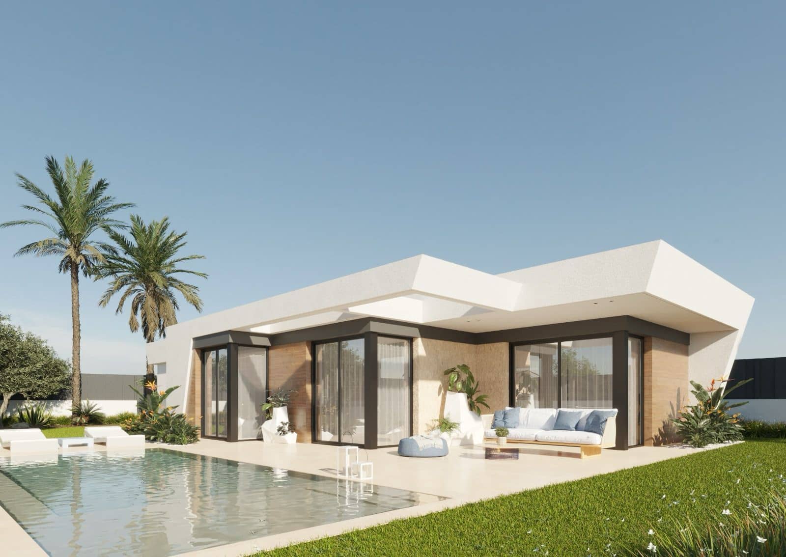 3 bedroom Villa for sale in Molina de Segura with pool garage - € 519,000 (Ref: 9819874)