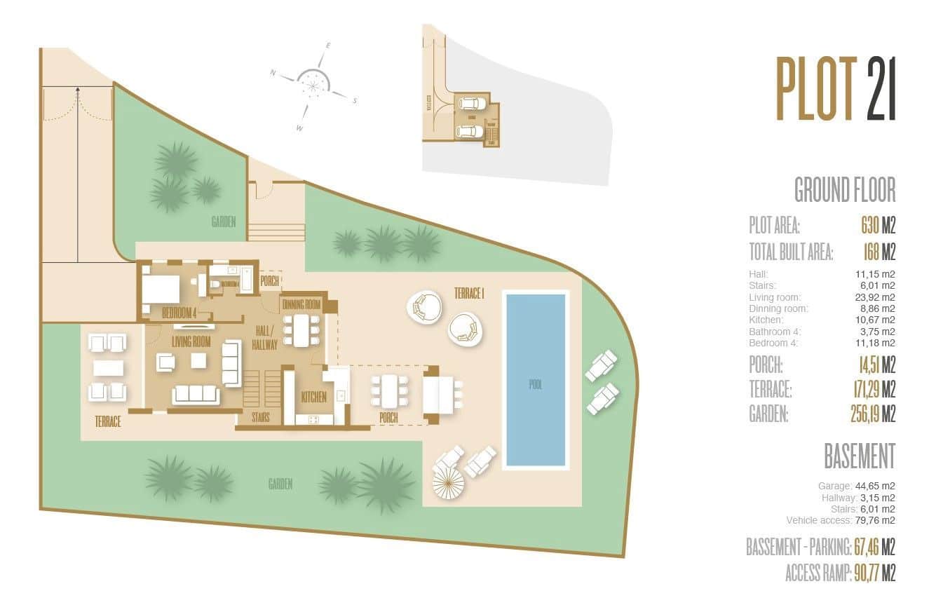 4 bedroom Villa for sale in La Manga Club with garage - € 840,000 (Ref: 9819875)