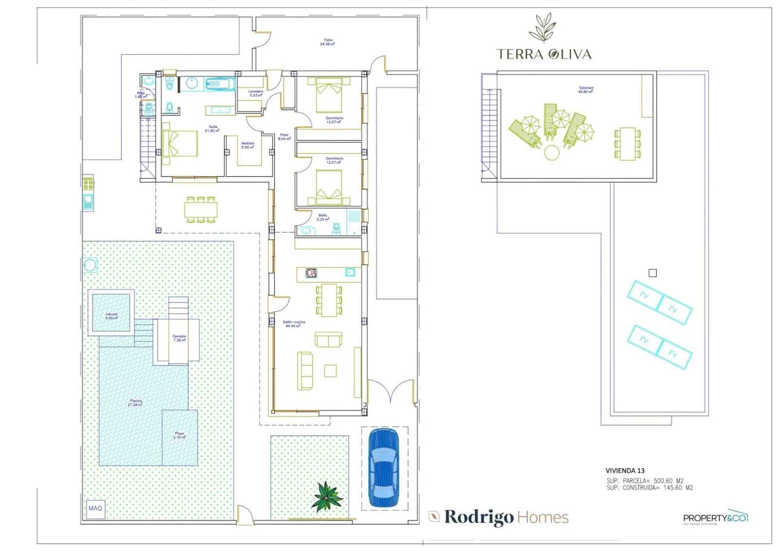 3 soveværelse Villa til salg i Sucina med garage - € 595.000 (Ref: 9824654)
