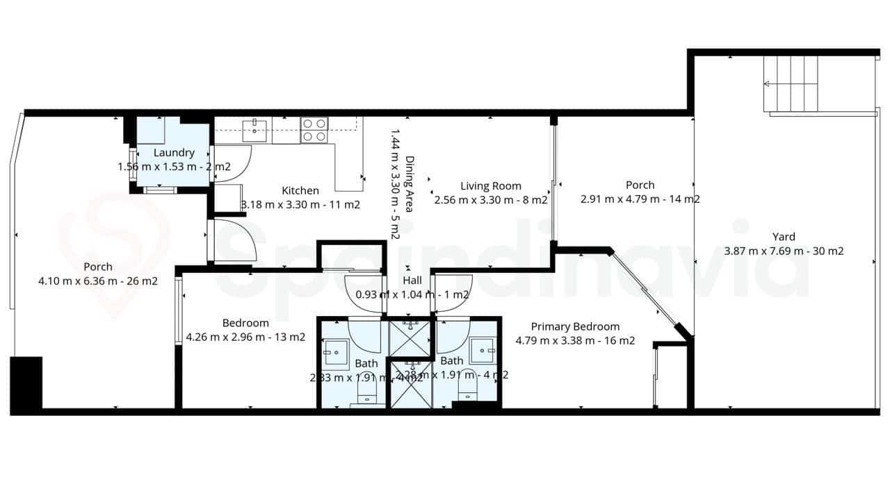 2 soverom Leilighet til salgs i Alamillo med svømmebasseng garasje - € 279 995 (Ref: 9872922)