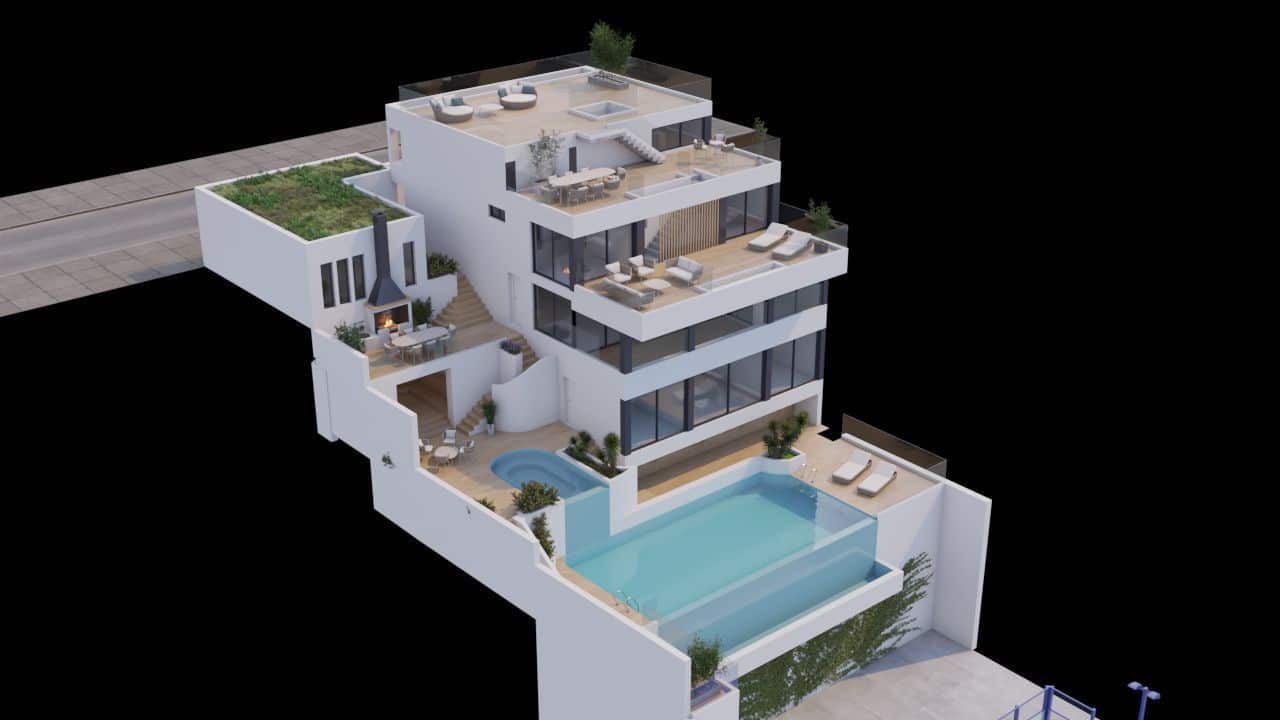 6 slaapkamer Villa te koop in Puerto de Mazarron met zwembad garage - € 1.700.000 (Ref: 9872927)