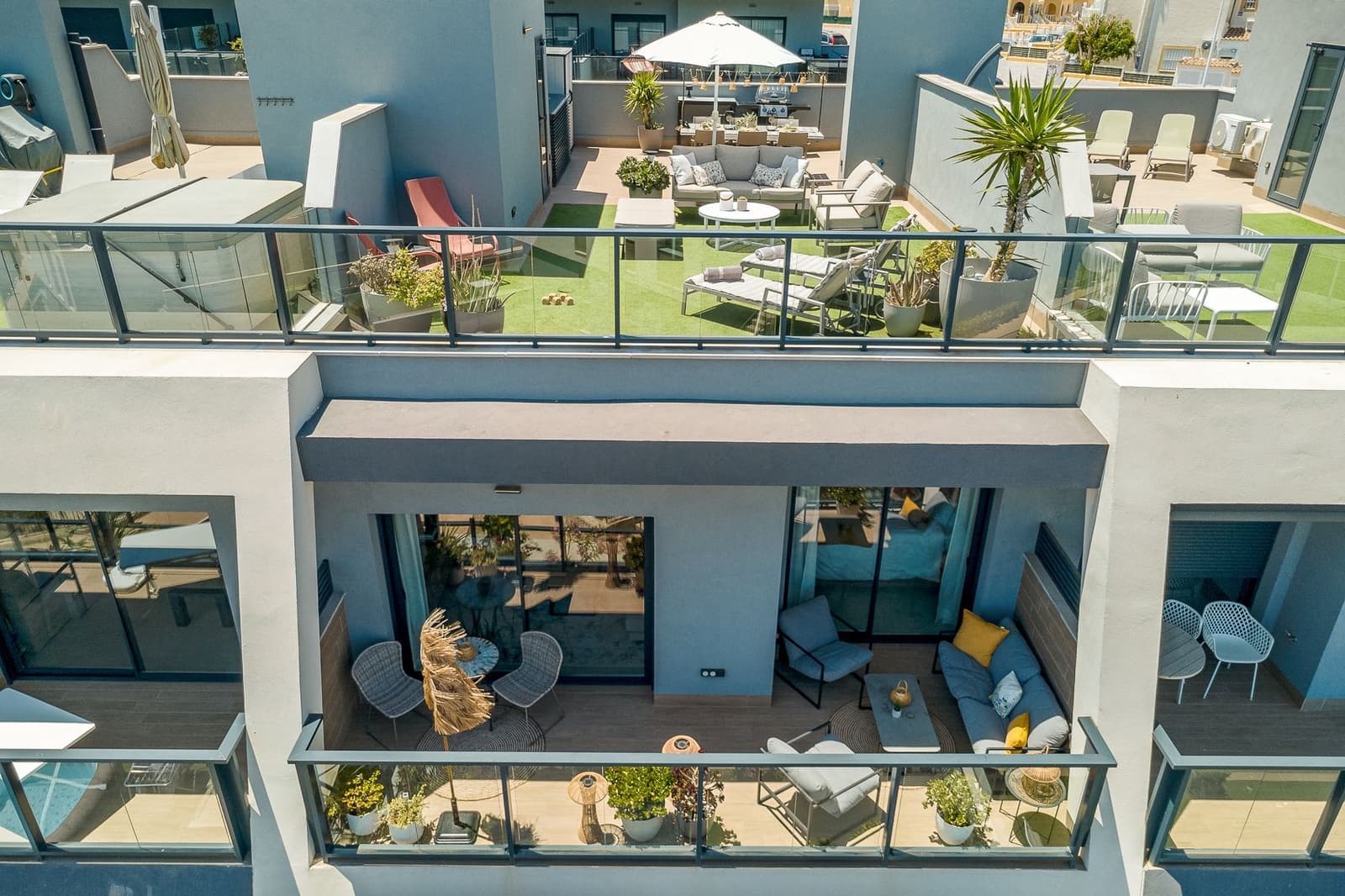 2 sypialnia Penthouse na sprzedaż w Gran Alacant z basenem garażem - 545 000 € (Ref: 9907572)
