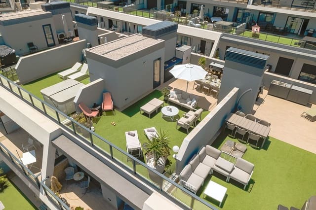 2 sypialnia Penthouse na sprzedaż w Monte y Mar, Santa Pola z basenem garażem - 545 000 € (Ref: 9907572)