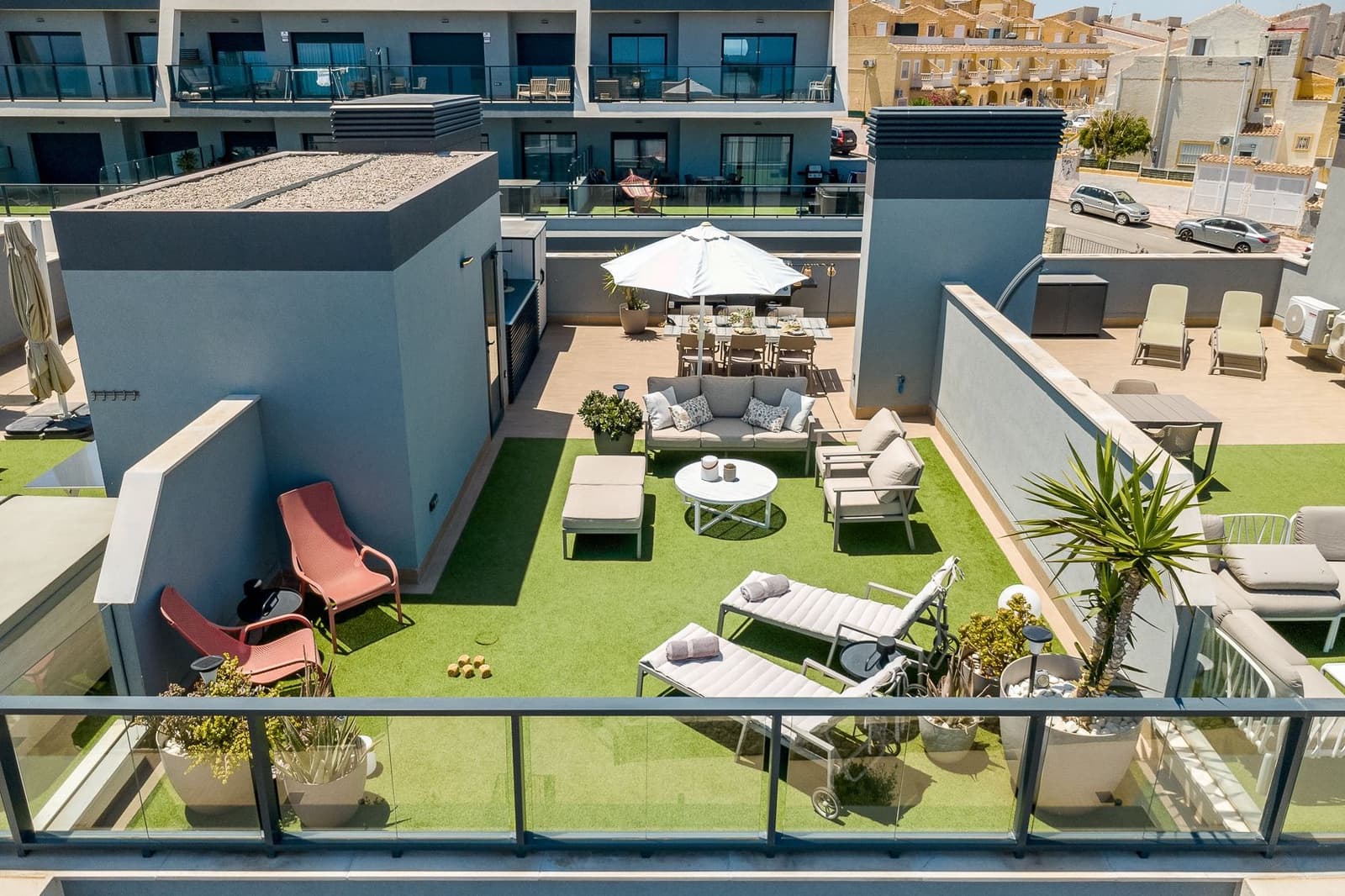 2 sypialnia Penthouse na sprzedaż w Gran Alacant z basenem garażem - 545 000 € (Ref: 9907572)