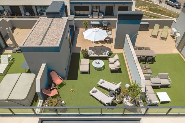 2 sypialnia Penthouse na sprzedaż w Monte y Mar, Santa Pola z basenem garażem - 545 000 € (Ref: 9907572)