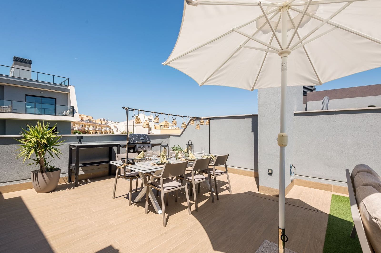 2 sypialnia Penthouse na sprzedaż w Gran Alacant z basenem garażem - 545 000 € (Ref: 9907572)
