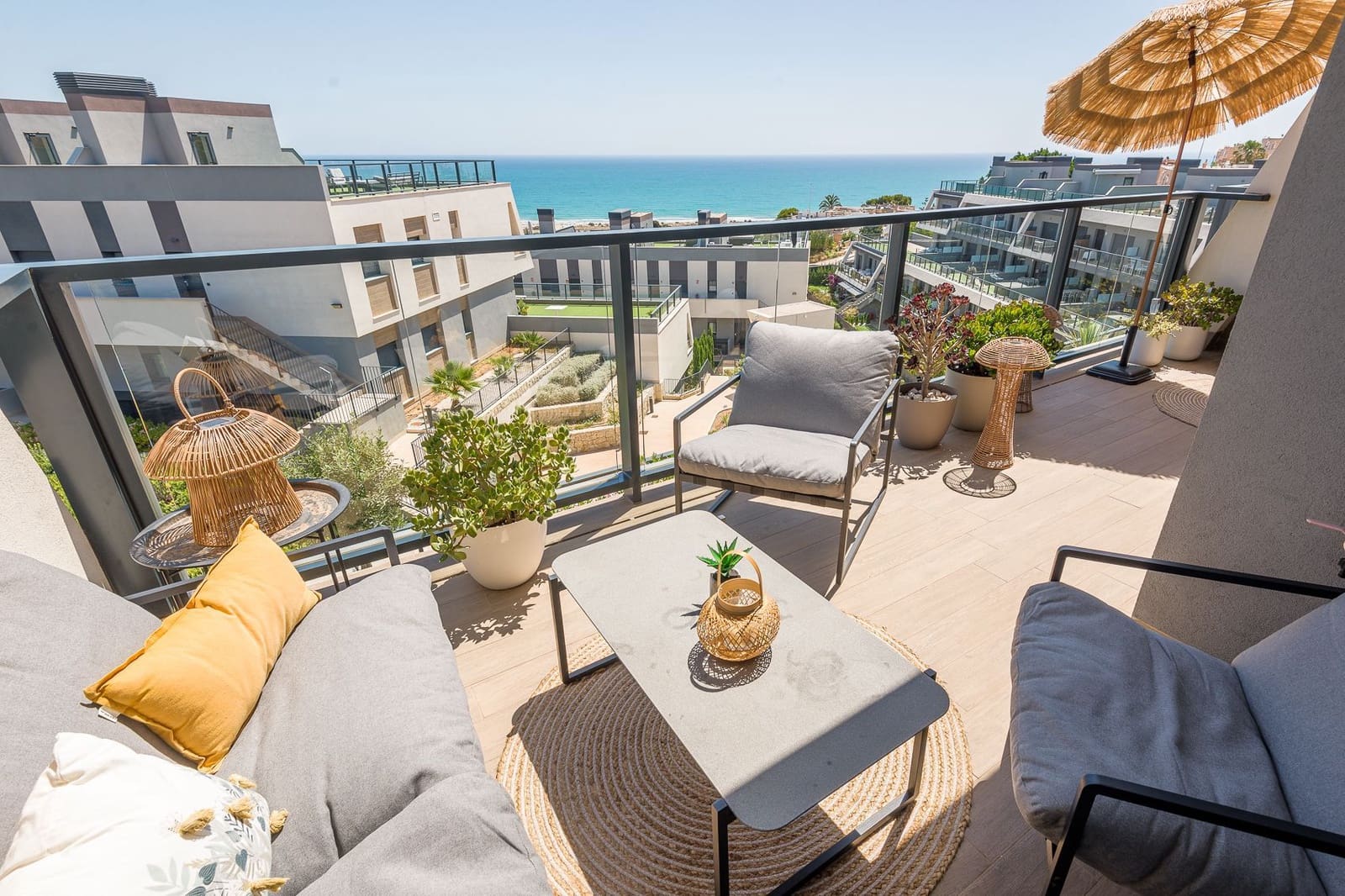 2 sypialnia Penthouse na sprzedaż w Gran Alacant z basenem garażem - 545 000 € (Ref: 9907572)