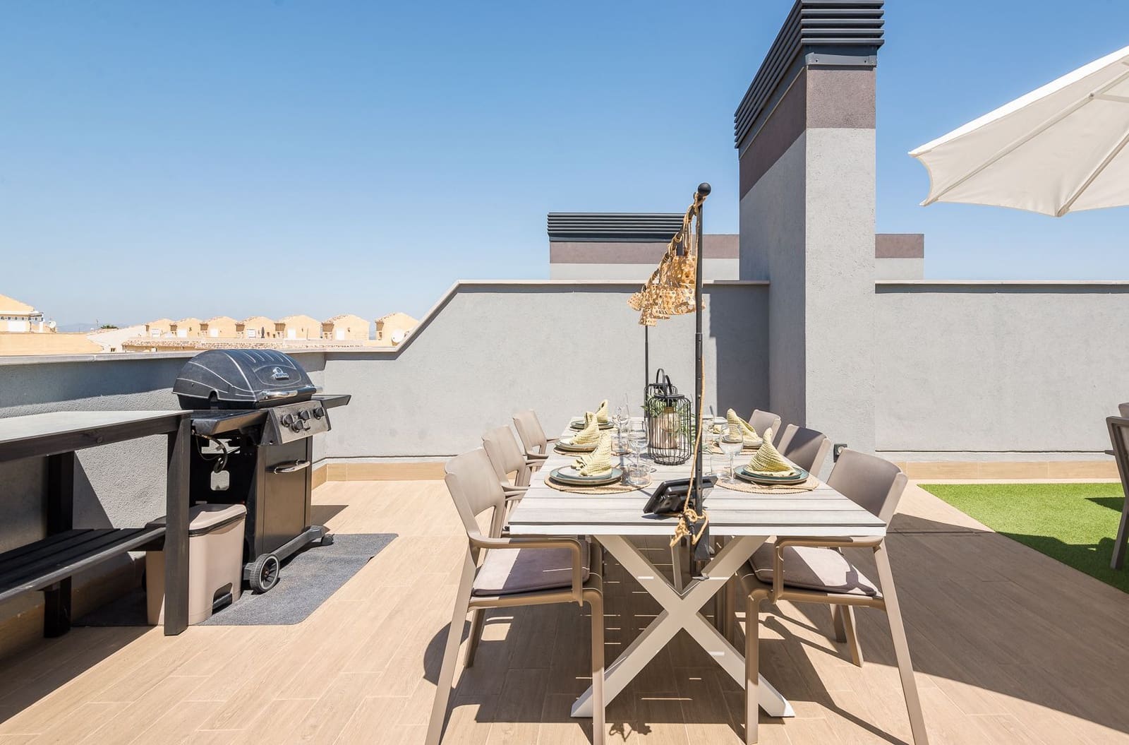 2 sypialnia Penthouse na sprzedaż w Gran Alacant z basenem garażem - 545 000 € (Ref: 9907572)