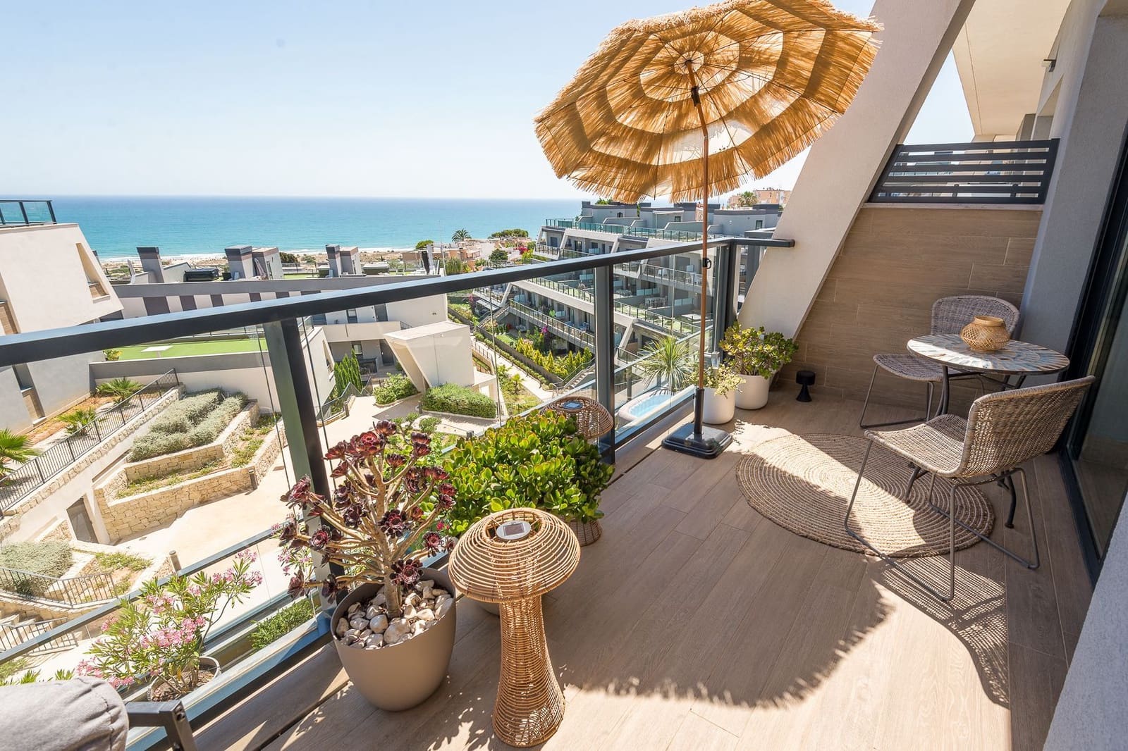 2 sypialnia Penthouse na sprzedaż w Gran Alacant z basenem garażem - 545 000 € (Ref: 9907572)