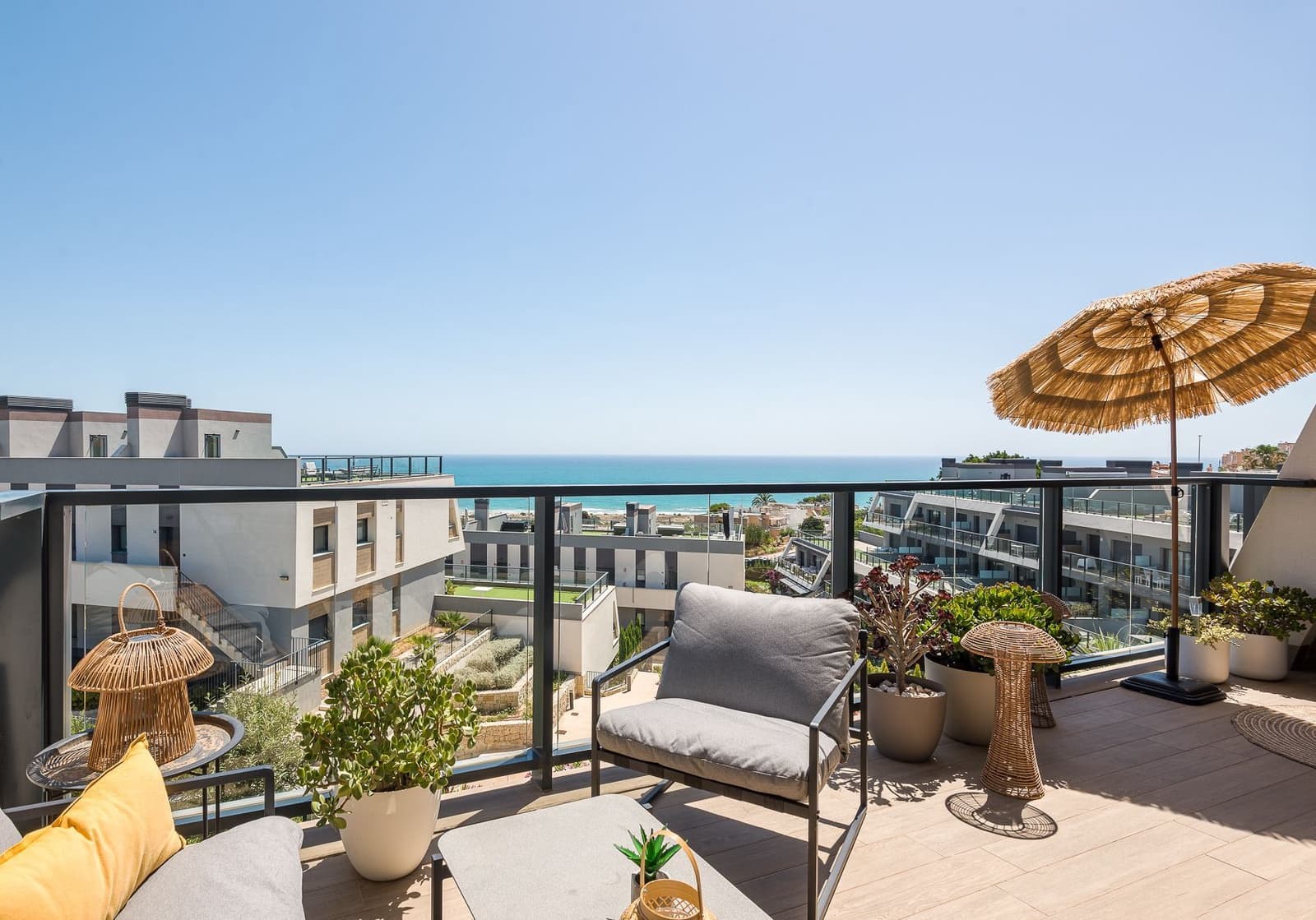 2 sypialnia Penthouse na sprzedaż w Gran Alacant z basenem garażem - 545 000 € (Ref: 9907572)