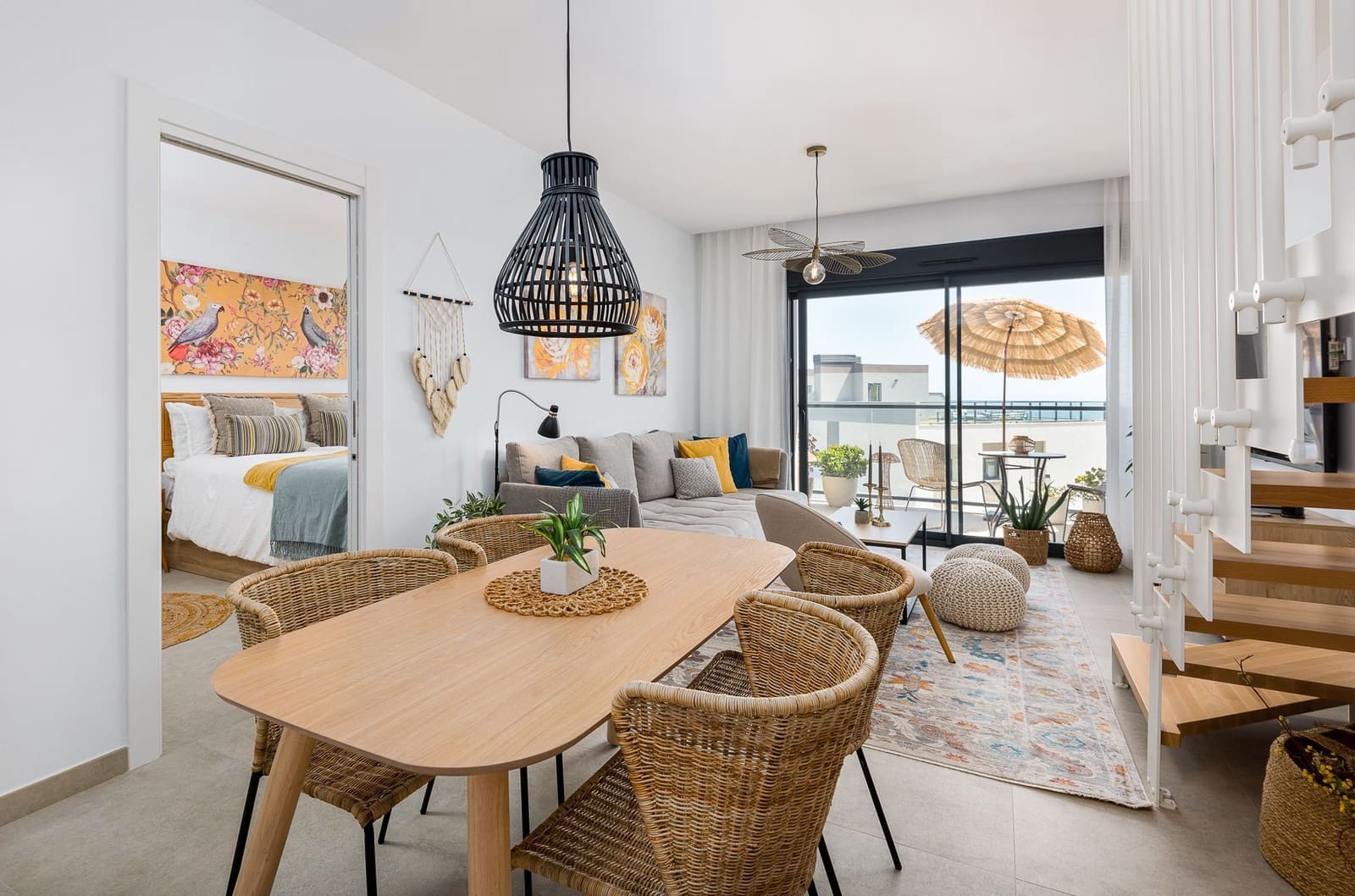 2 sypialnia Penthouse na sprzedaż w Gran Alacant z basenem garażem - 545 000 € (Ref: 9907572)