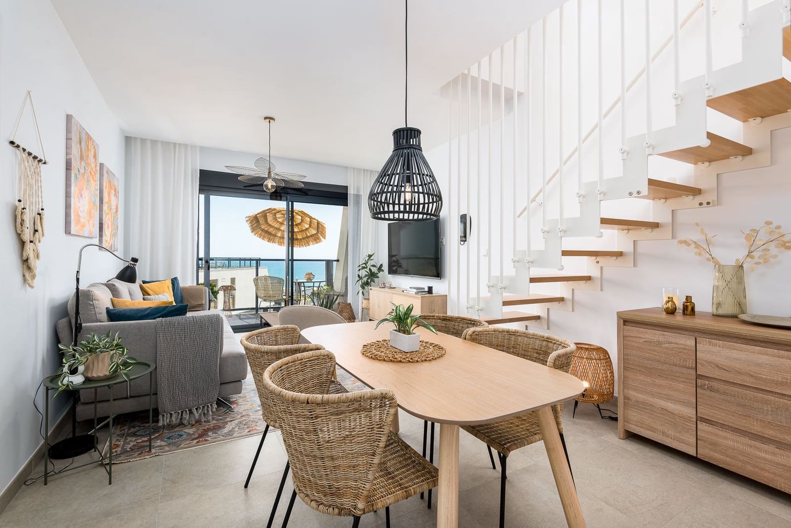 2 sypialnia Penthouse na sprzedaż w Gran Alacant z basenem garażem - 545 000 € (Ref: 9907572)