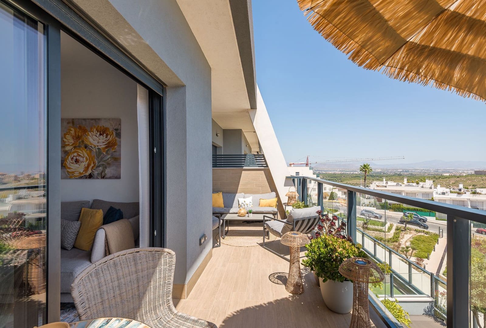 2 sypialnia Penthouse na sprzedaż w Gran Alacant z basenem garażem - 545 000 € (Ref: 9907572)