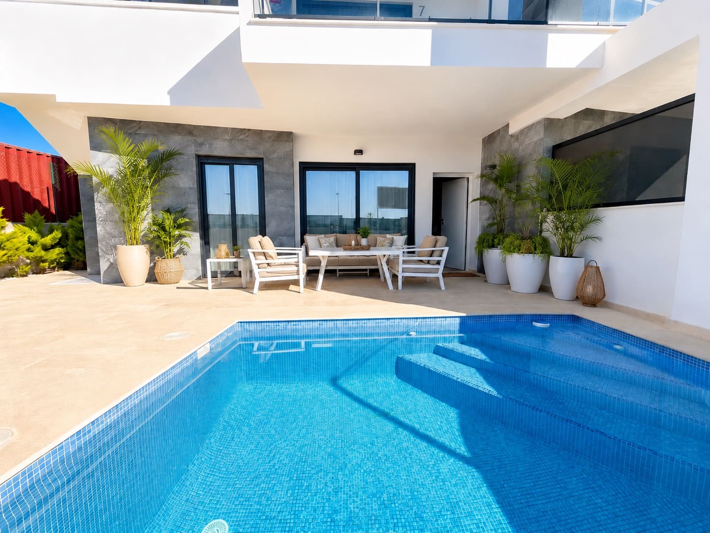 2 Zimmer Apartment zu verkaufen in Puerto de Mazarron mit Pool Garage - 315.000 € (Ref: 9907573)