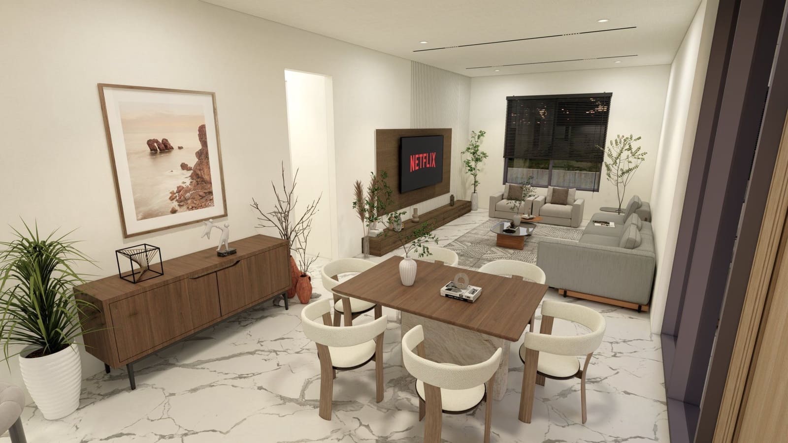 3 chambre Villa/Maison à vendre à Fuente Alamo de Murcia avec piscine garage - 379 845 € (Ref: 9926716)