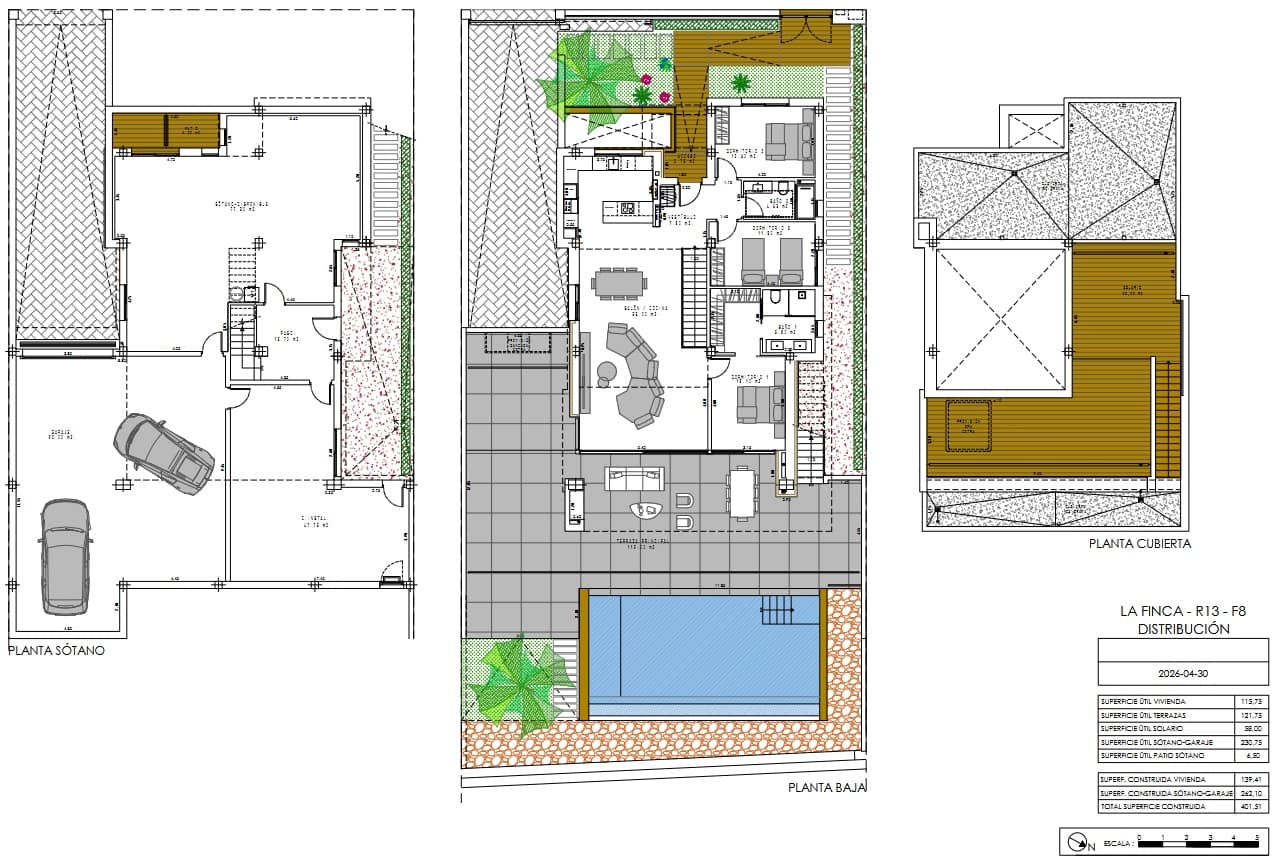 3 slaapkamer Villa te koop in Algorfa met zwembad garage - € 1.650.000 (Ref: 9928690)
