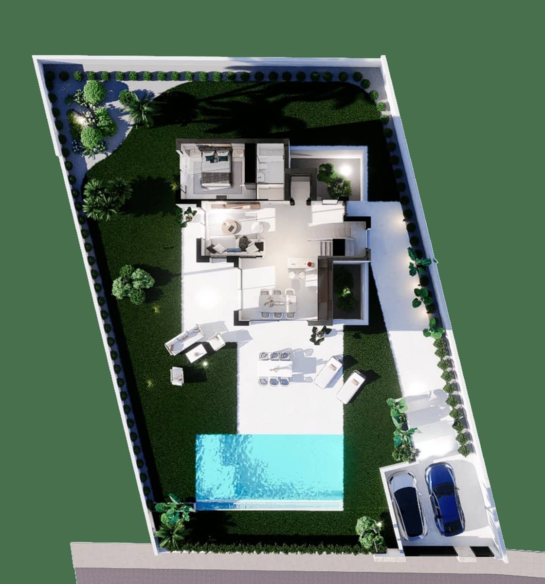 3 sypialnia Willa na sprzedaż w Finestrat z basenem garażem - 789 900 € (Ref: 9935468)