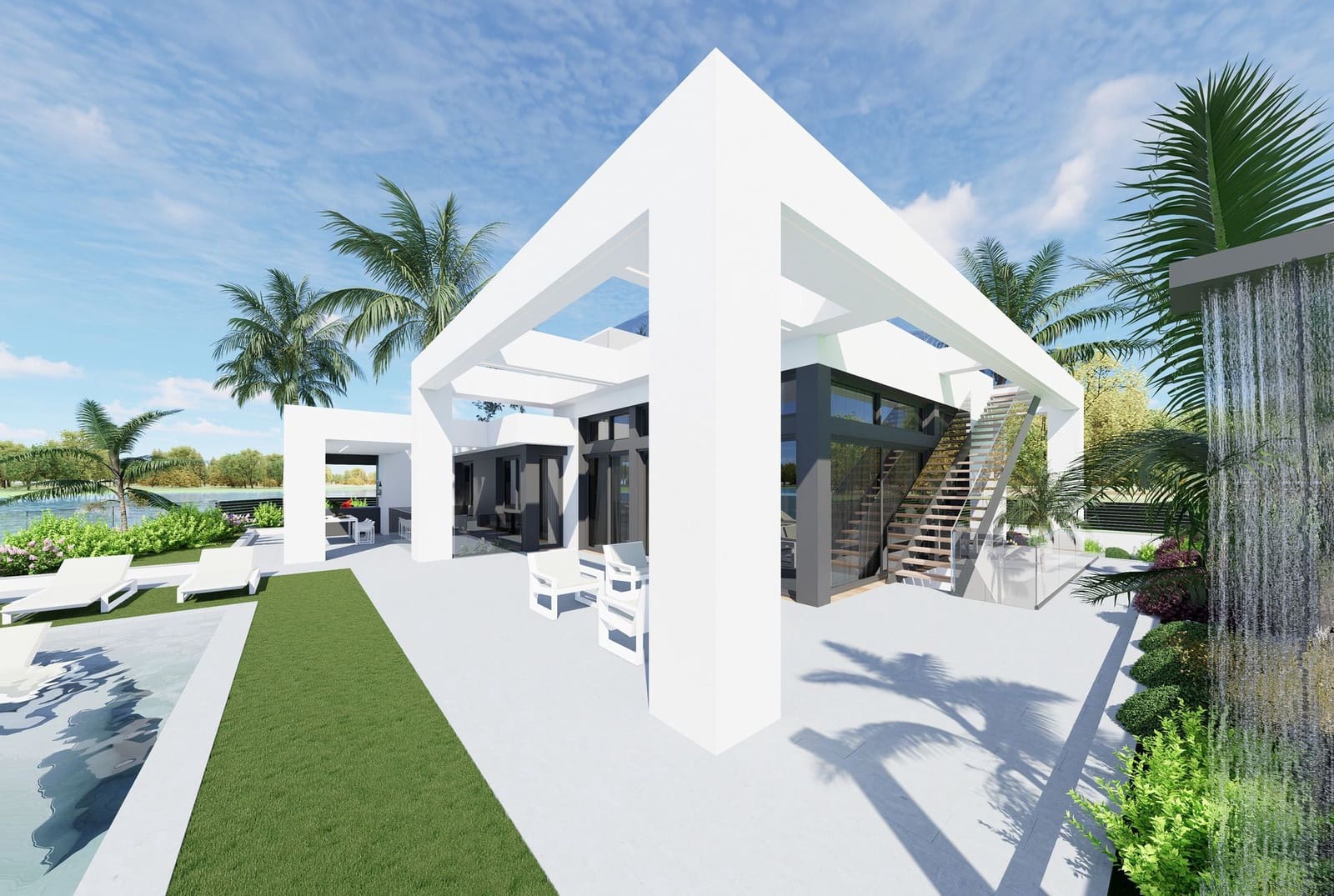 5 soverom Villa til salgs i Torre-Pacheco med svømmebasseng garasje - € 1 778 000 (Ref: 9950973)