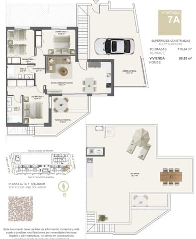 3 soverom Penthouse til salgs i San Pedro del Pinatar med svømmebasseng - € 375 000 (Ref: 9956722)