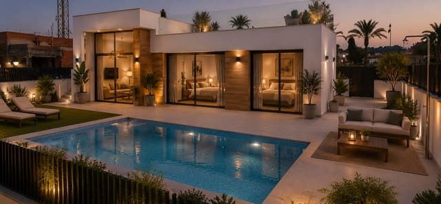 3 soverom Villa til salgs i Condado de Alhama, Alhama de Murcia med garasje - € 345 000 (Ref: 9964639)