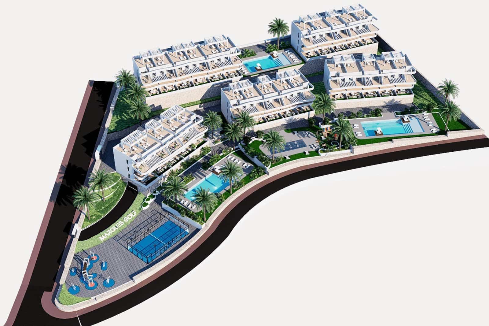 2 sovrum Lägenhet till salu i Finestrat med pool garage - 339 900 € (Ref: 9964651)