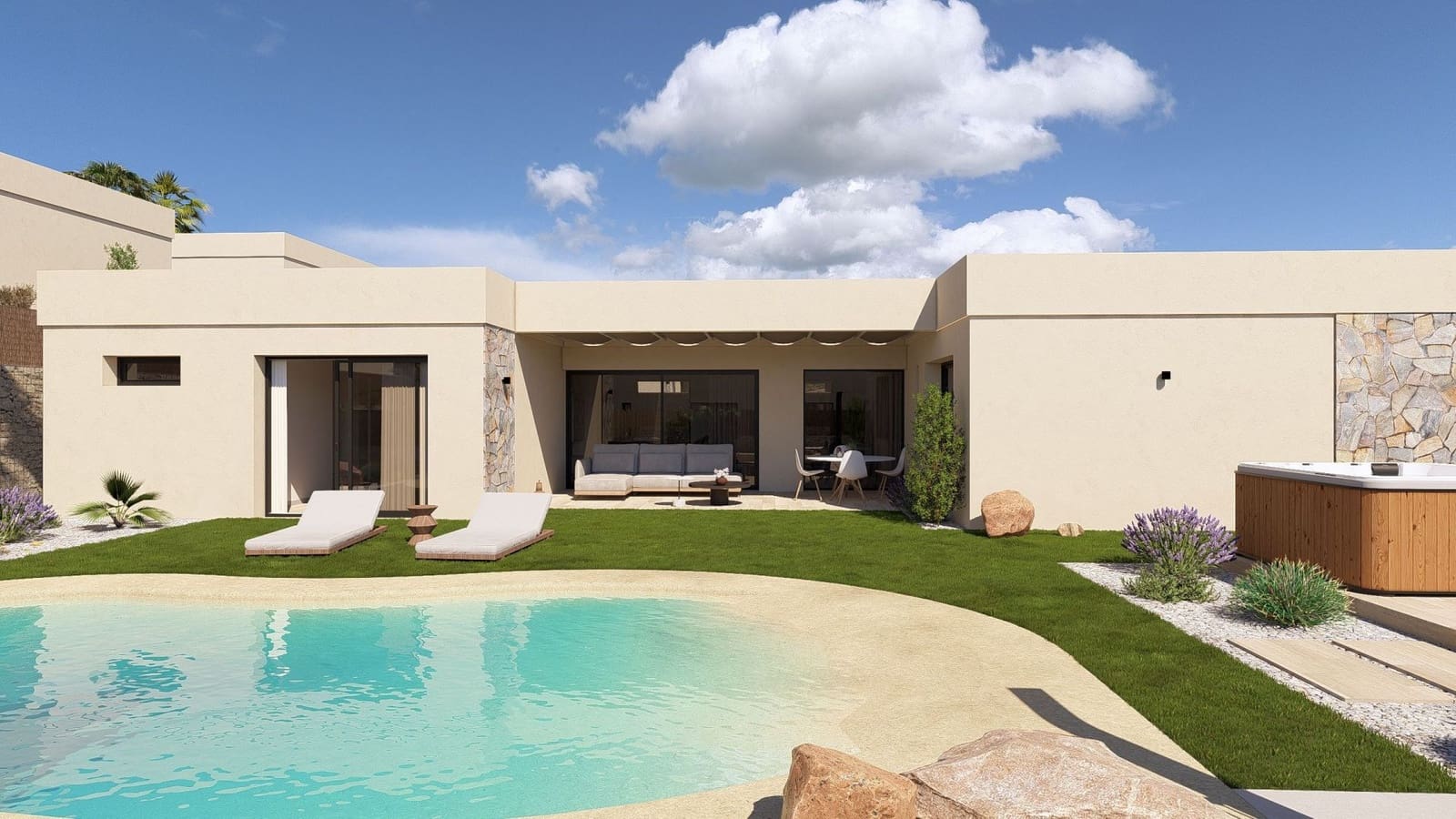 3 bedroom Villa for sale in Banos y Mendigo with pool garage - € 646,000 (Ref: 9972797)