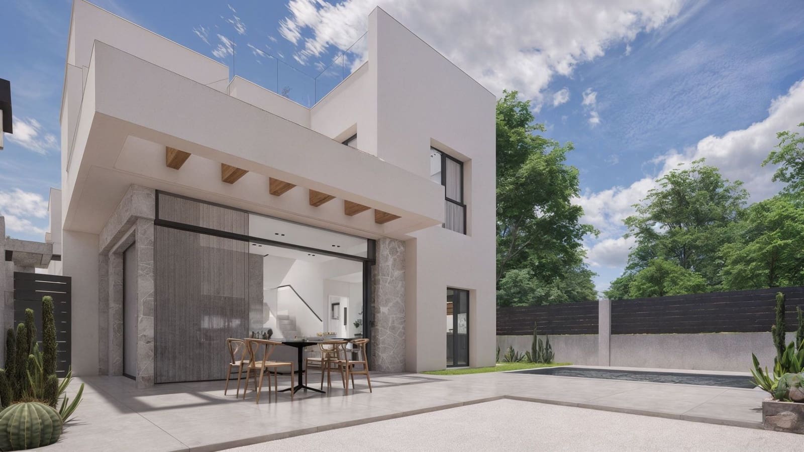 3 bedroom Semi-detached Villa for sale in Los Montesinos with pool garage - € 470,000 (Ref: 9972807)