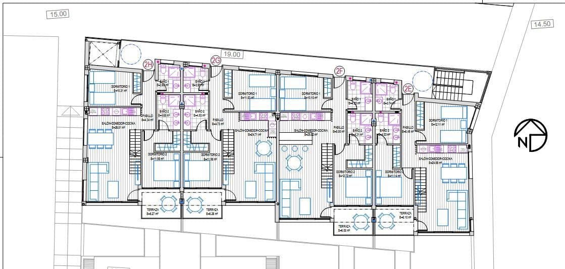 2 soveværelse Lejlighed til salg i Isla Plana med garage - € 360.000 (Ref: 9972818)