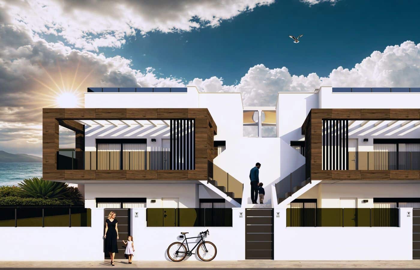 3 sovrum Bungalow till salu i San Pedro del Pinatar med pool garage - 304 000 € (Ref: 9986344)