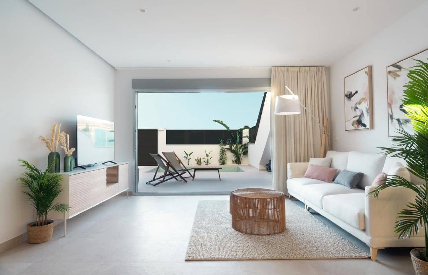 3 sovrum Bungalow till salu i San Pedro del Pinatar med pool garage - 304 000 € (Ref: 9986344)