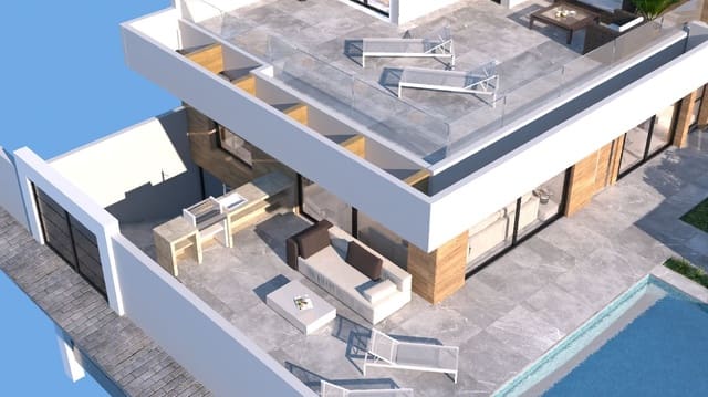 3 soveværelse Villa til salg i Ciudad Quesada, Rojales med swimmingpool garage - € 449.500 (Ref: 9993792)