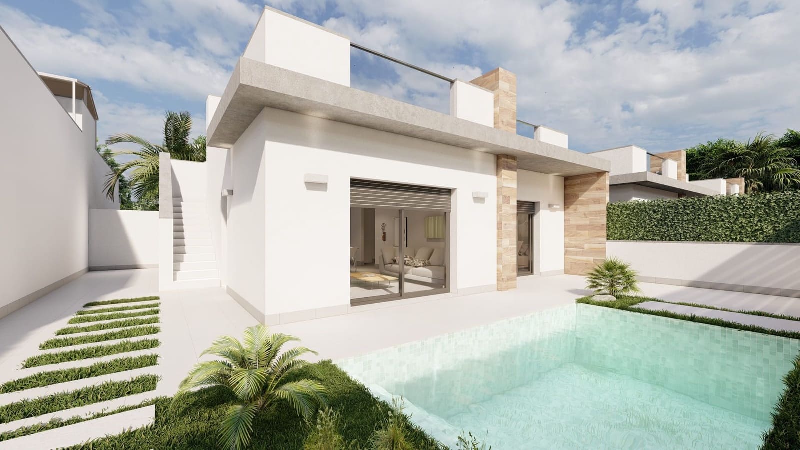 3 chambre Villa/Maison à vendre à Roldan avec piscine garage - 392 500 € (Ref: 9996587)