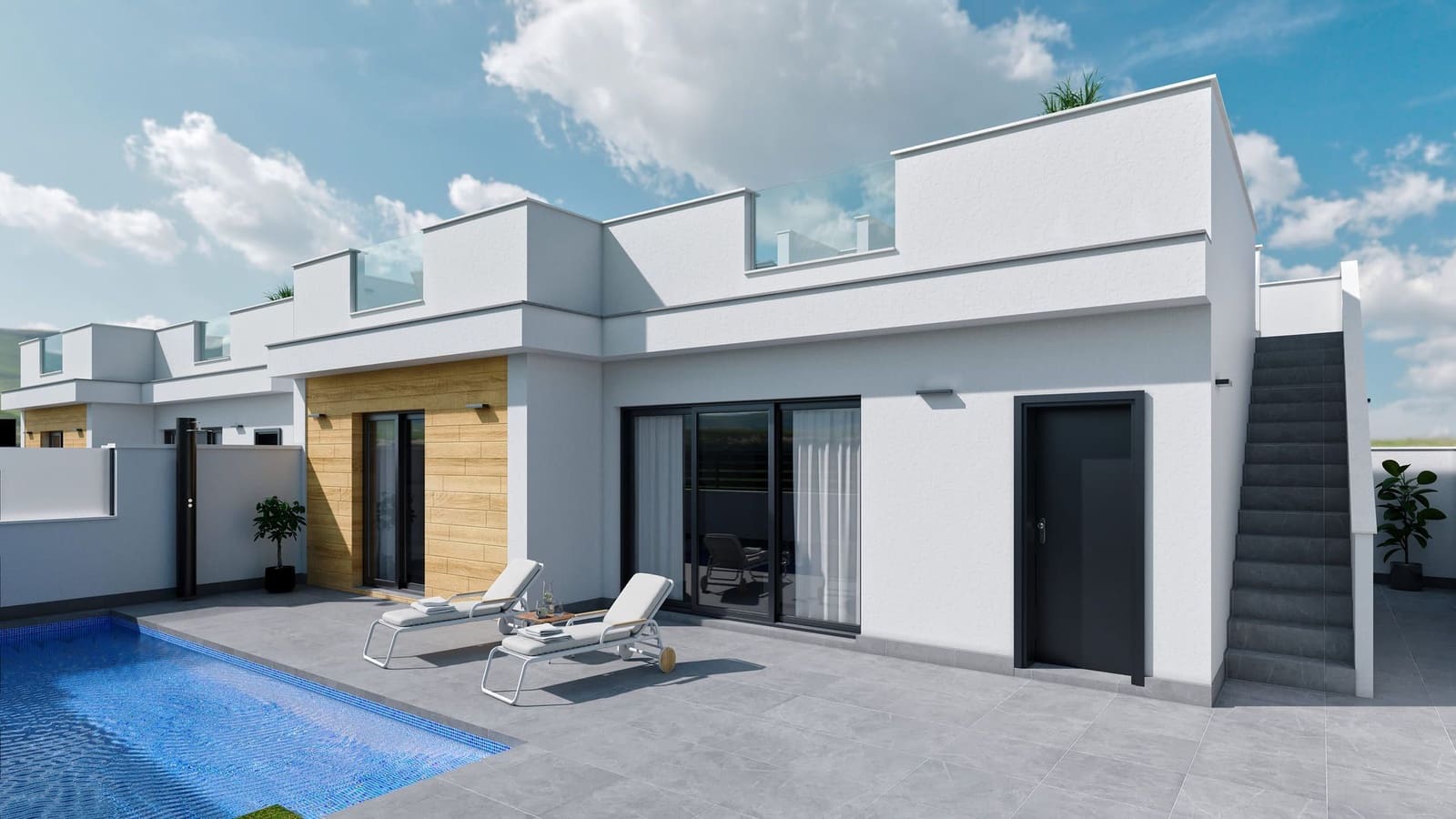 3 chambre Villa/Maison à vendre à Roldan avec piscine garage - 392 500 € (Ref: 9996587)